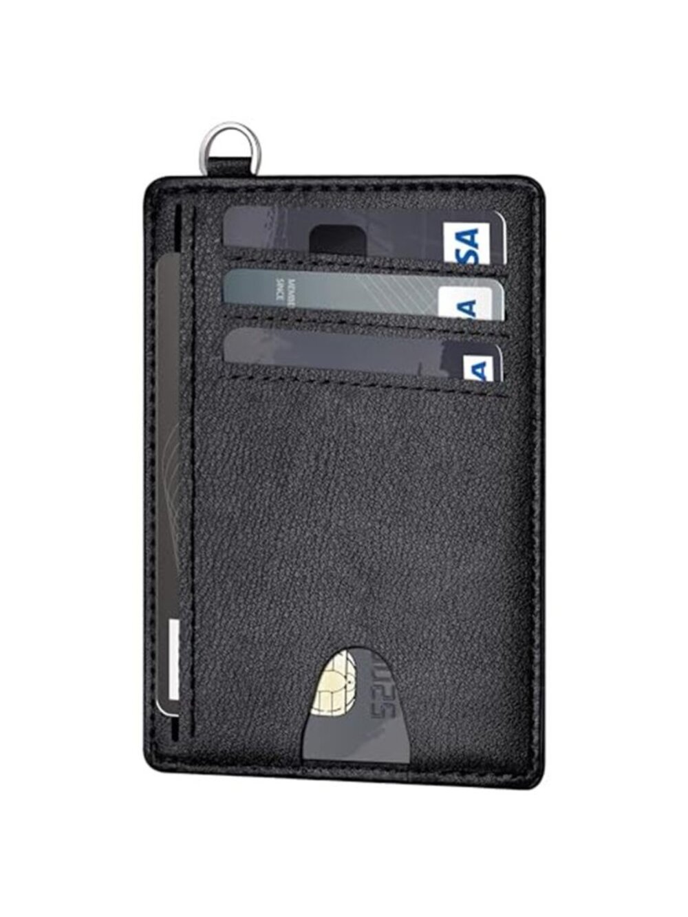 Slim Wallet, Credit Card Holder for Women & Men Minimalist Front Pocket RFID